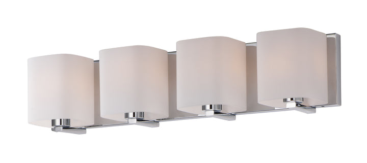 Wrap Bath Vanity Polished Chrome