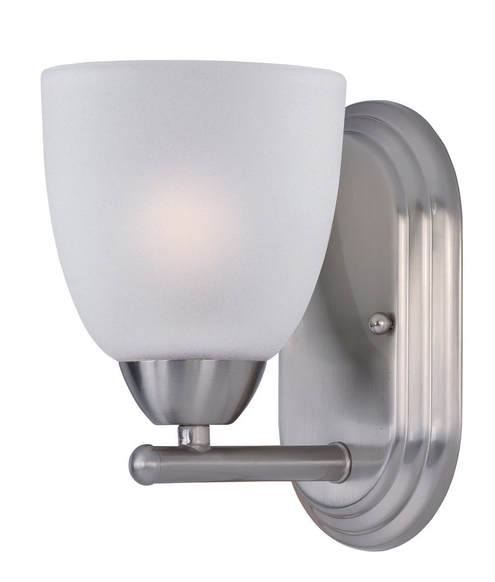 Axis 1-Light Wall Sconce Satin Nickel