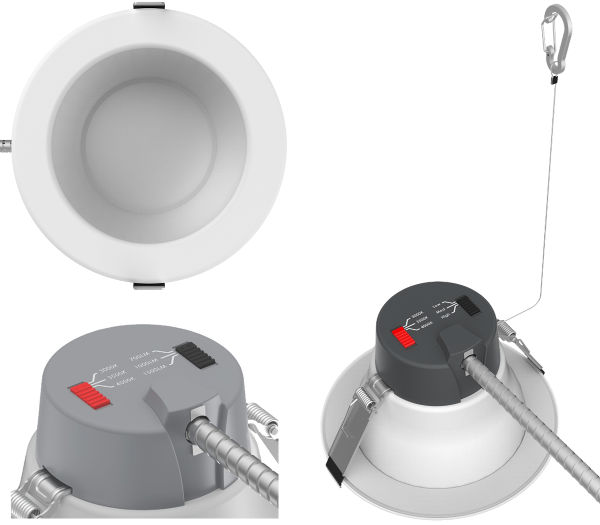LED Field Adjustable 6" Downlight Downlight - LED RT6-3x3CCT-AK