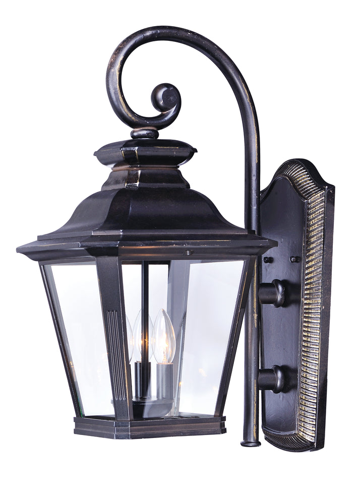 Knoxville 3-Light Outdoor Wall Bronze