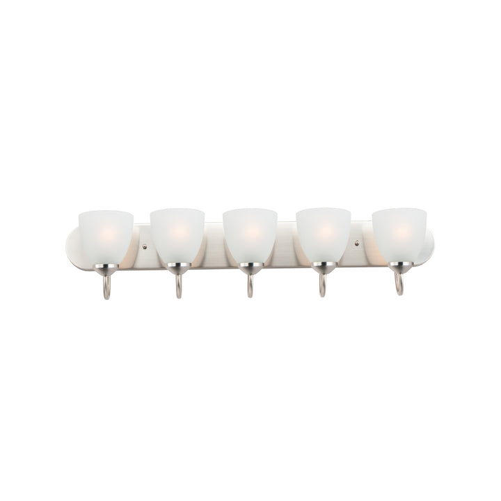 Axis Strip Bath Vanity Satin Nickel