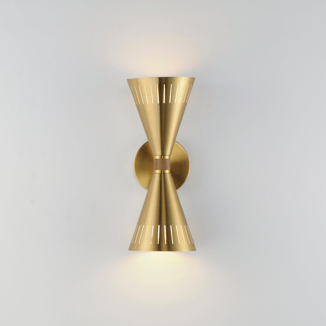 Helsinki Wall Sconce Natural Aged Brass alternate view