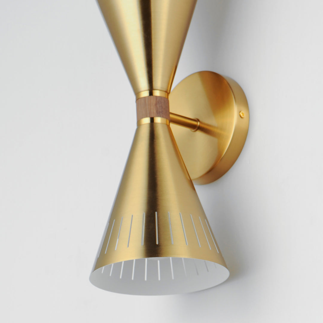 Helsinki Wall Sconce Natural Aged Brass alternate view