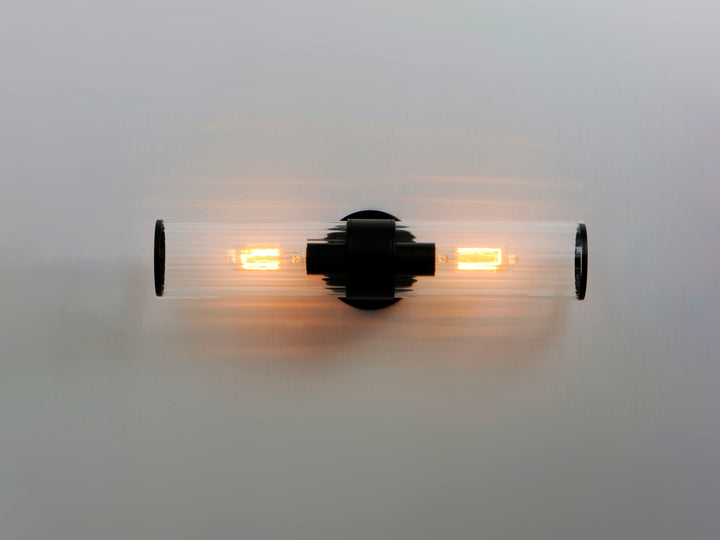 Crosby 2-Light Wall Sconce Black alternate view
