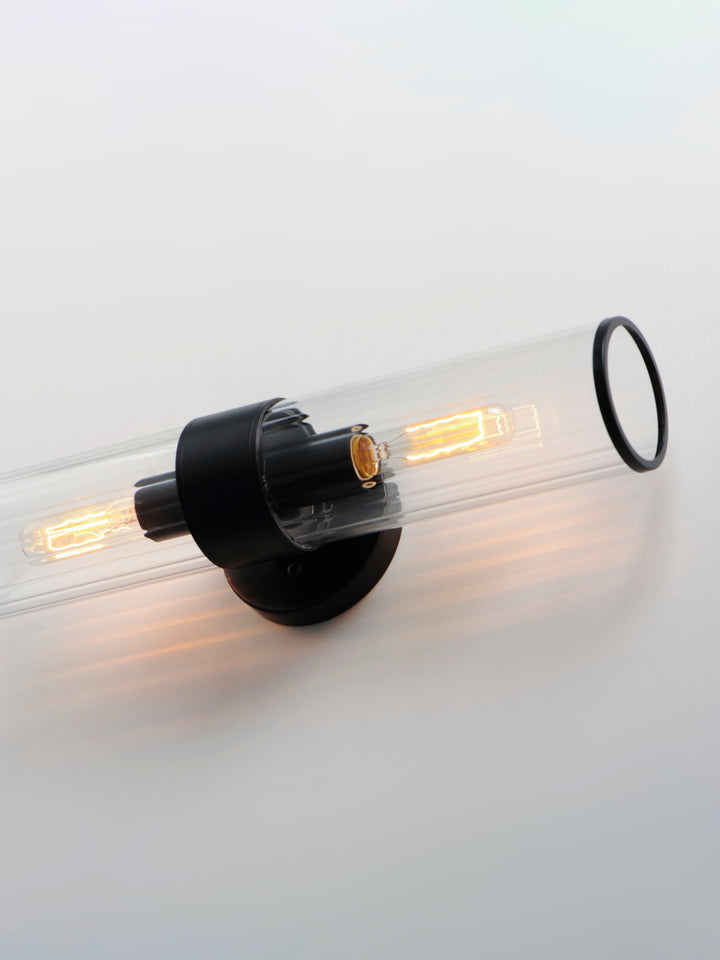 Crosby 2-Light Wall Sconce Black alternate view