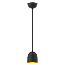 Tova Pendant Black / Gold