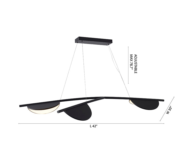 Black Pendant (MU121) by Bethel - view 5