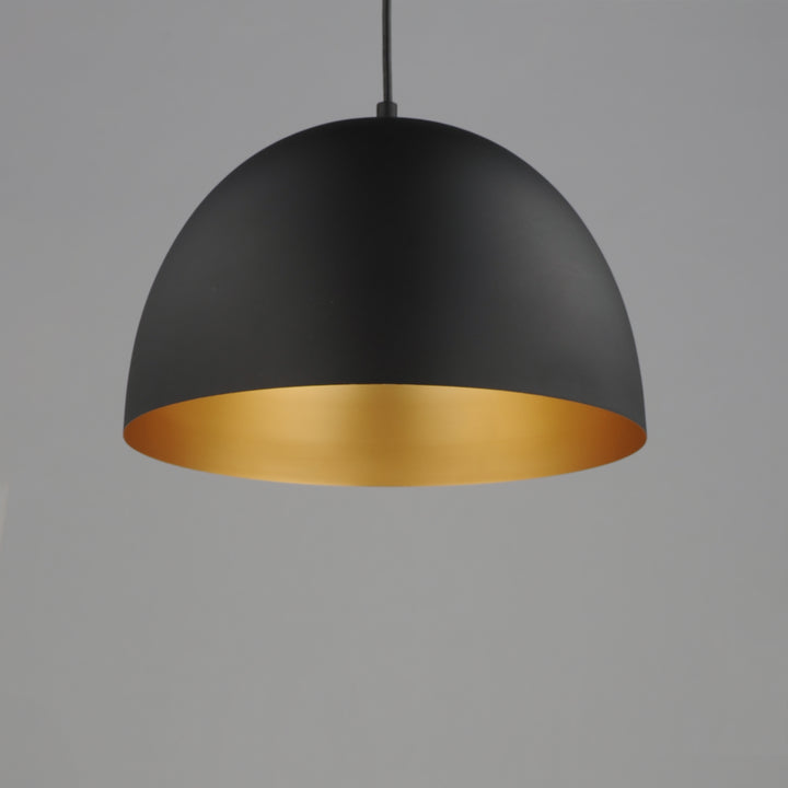 Tova Pendant Black / Gold alternate view