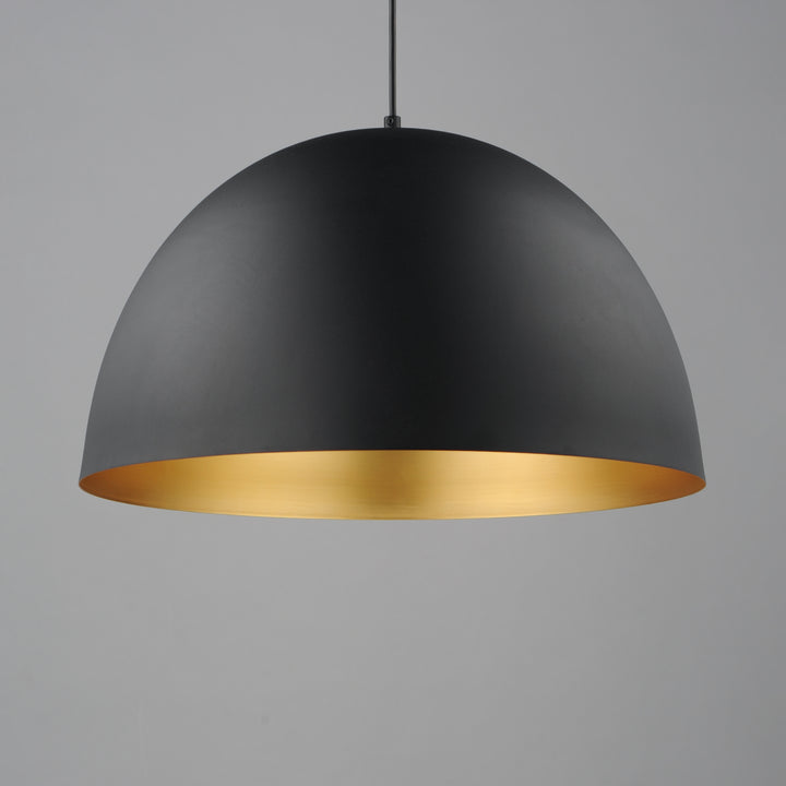 Tova Pendant Black / Gold alternate view