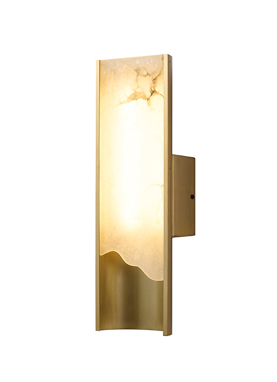 Satin Brass Wall Sconce (MU128) by Bethel