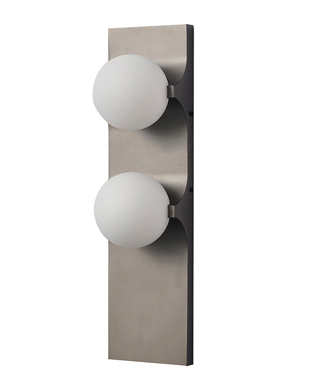 Black Glass Wall Sconce (MU150) by Bethel - view 2