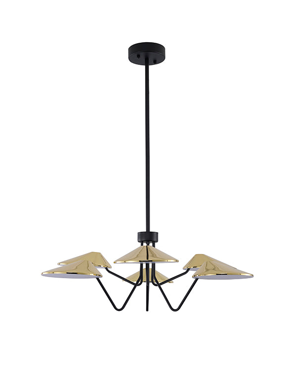 Black Chandelier (MU151) by Bethel - view 3