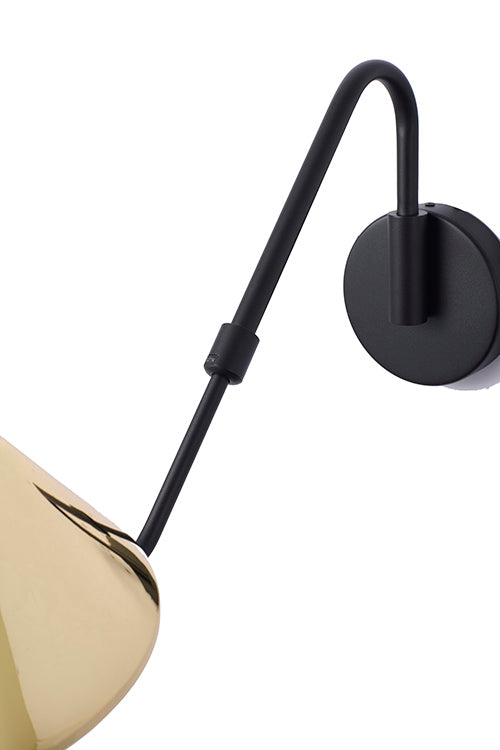 Black Wall Sconce (MU152) by Bethel - view 3
