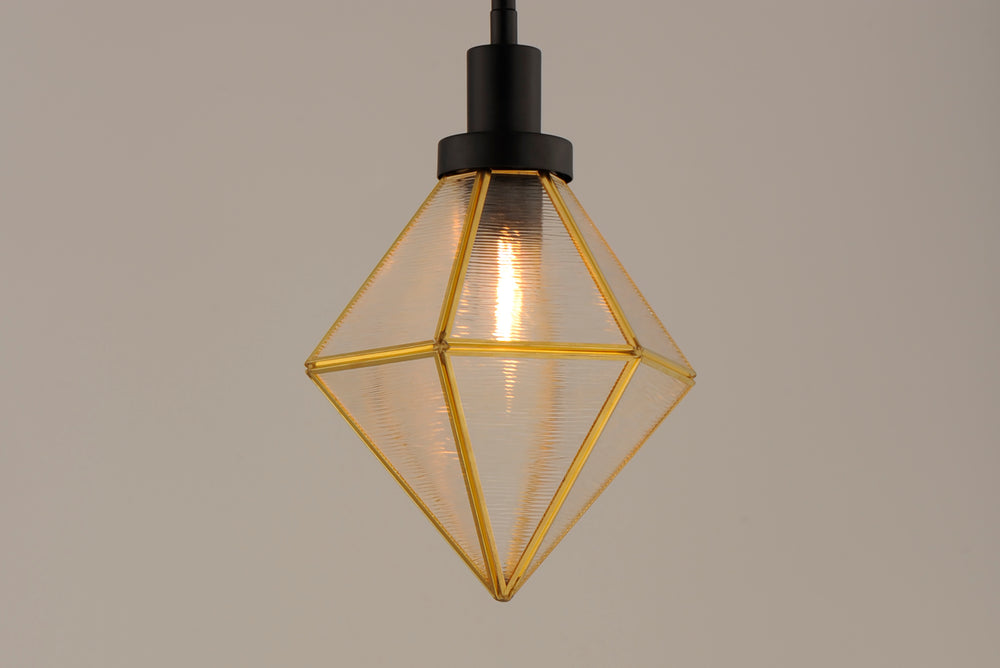 Adorn 1-Light Mini Pendant BKBUB alternate view
