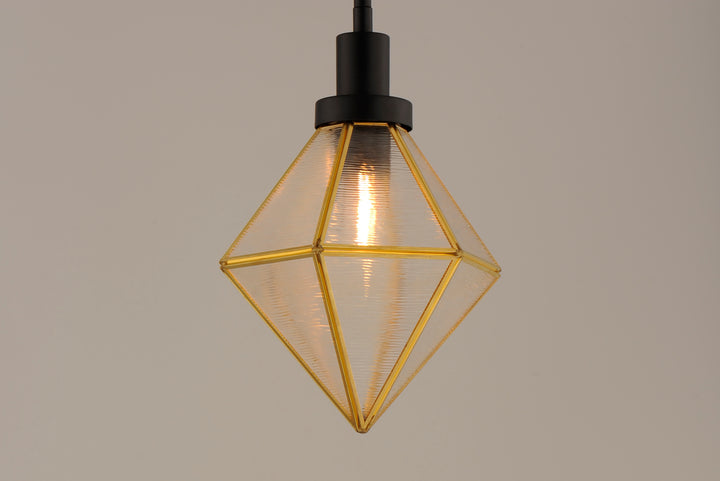Adorn 1-Light Mini Pendant BKBUB alternate view
