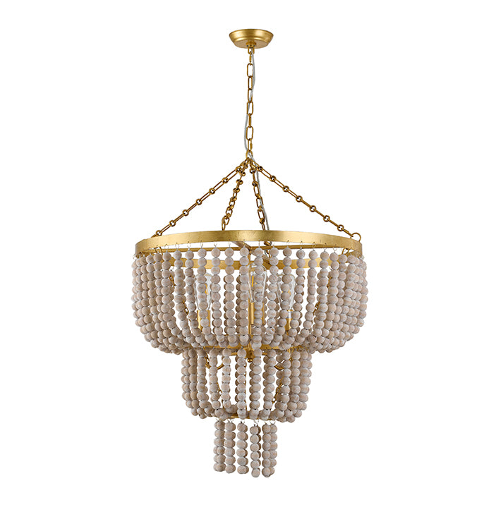Gold Chandelier by Bethel - view 2