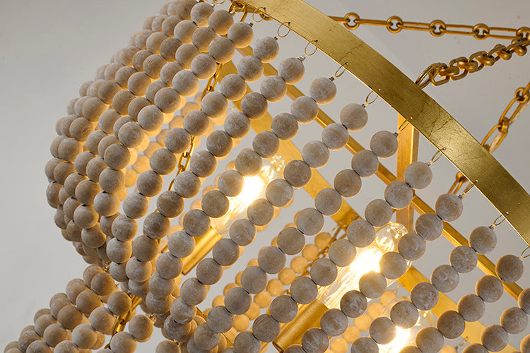 Gold Chandelier by Bethel - view 4