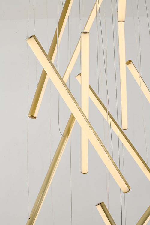 Brass Chandelier (LTY01) by Bethel - view 2