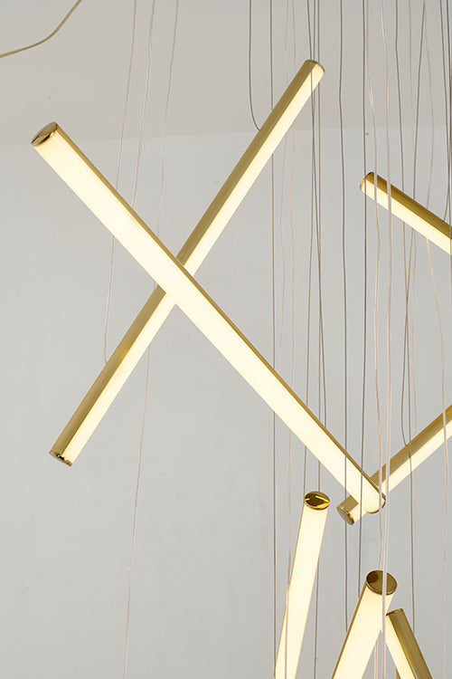 Brass Chandelier (LTY02) by Bethel - view 3