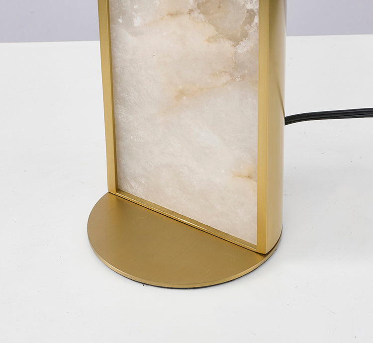 Satin Brass Table Lamp (MU129) by Bethel - view 6