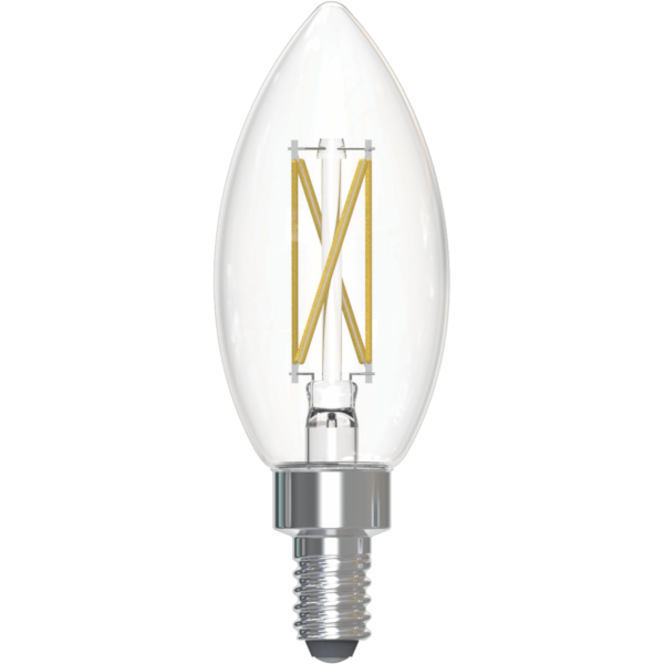 LED 5.2W B10 Chandelier Bulb - Dimmable, 2700K, by CNA Lighting