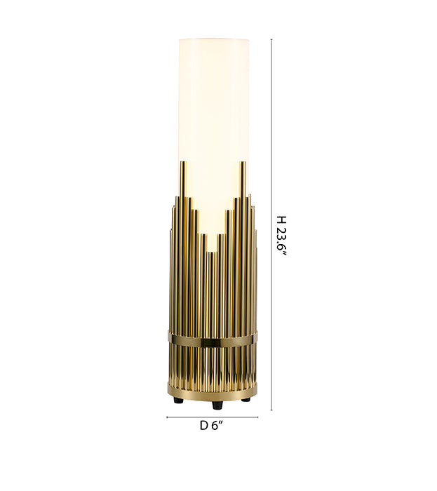 Gold Table Lamp (MU136) by Bethel - view 3