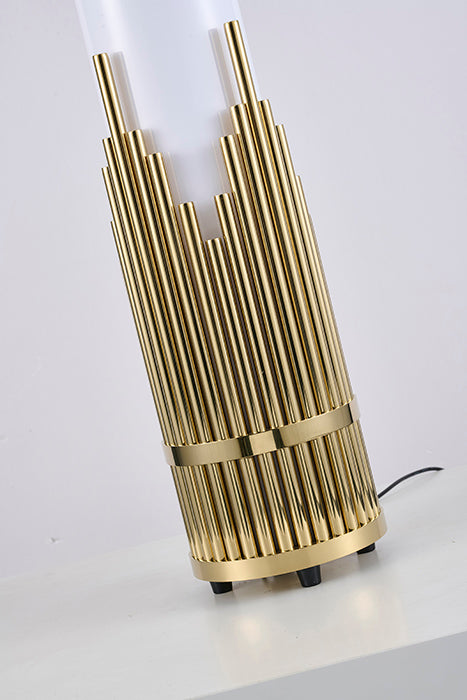 Gold Table Lamp (MU136) by Bethel - view 4