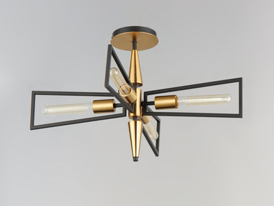Wings - 4 Light Flush Mount