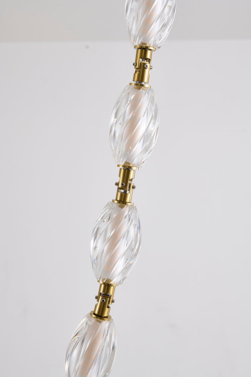 Clear Crystal Ball Chandelier by Bethel - view 8