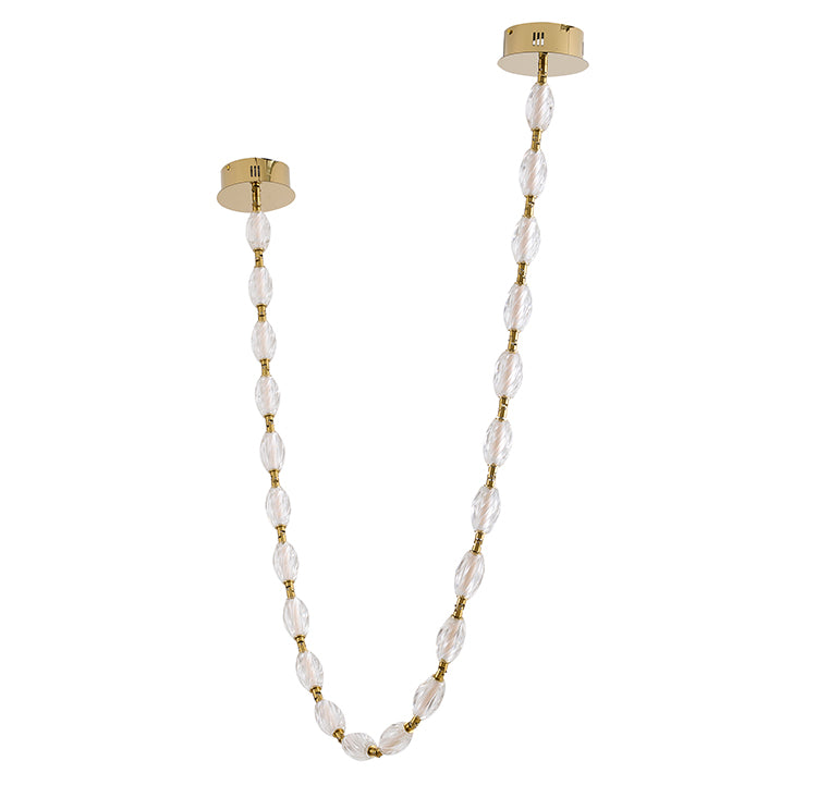 Clear Crystal Ball Chandelier by Bethel - view 9