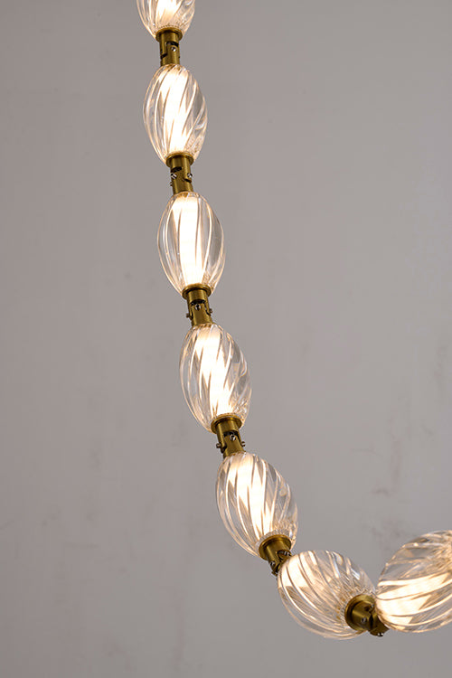 Clear Crystal Ball Chandelier by Bethel - view 10