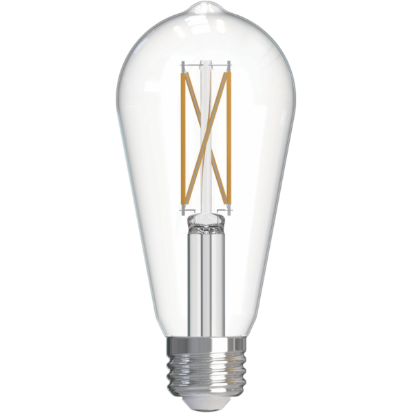 LED 5.5W ST19 Vintage - X Filament Bulb - Dimmable, 2700K, by CNA Lighting