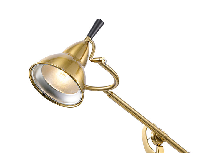 Brass Glass Table Lamp (MU155) by Bethel - view 3