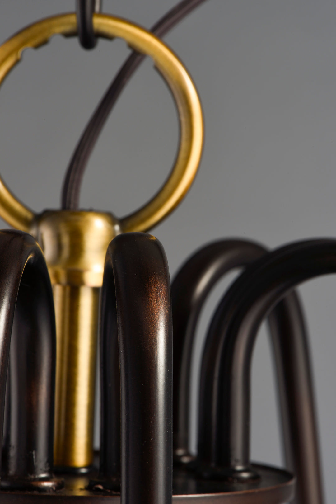 Haven Chandelier Oil Rubbed Bronze / Antique Brass alternate view