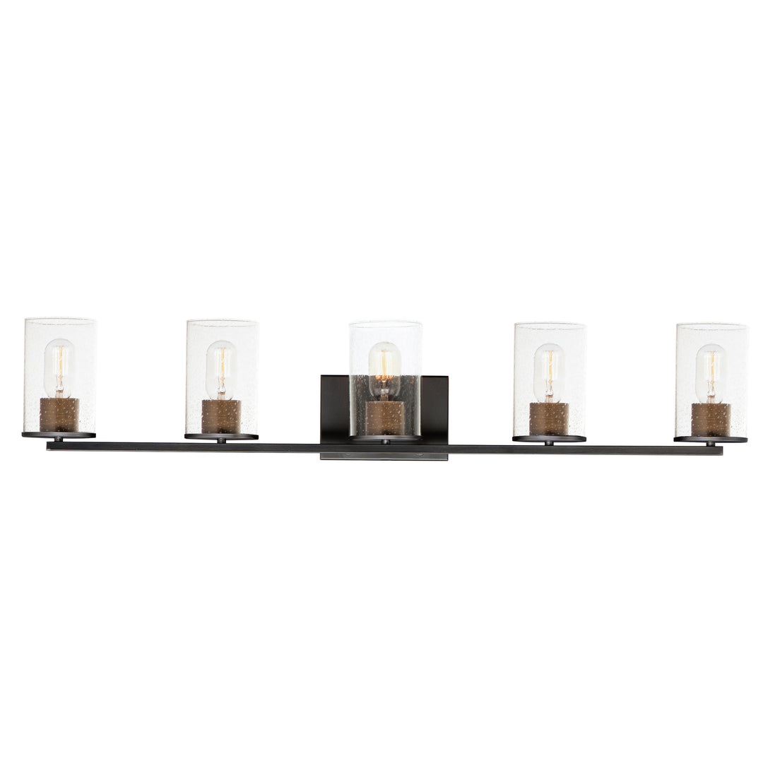 Sleek Bath Vanity Antique Brass / Black