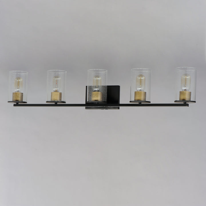 Sleek Bath Vanity Antique Brass / Black alternate view