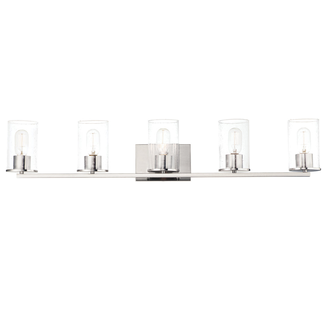Sleek Bath Vanity Satin Nickel