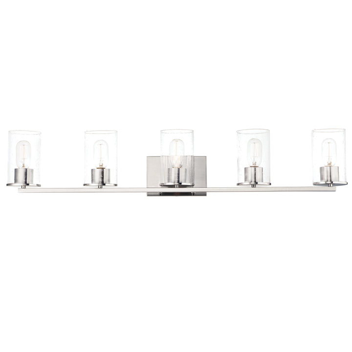 Sleek Bath Vanity Satin Nickel