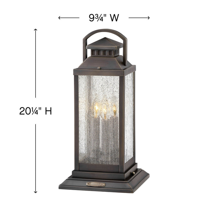 Revere Large Pier Mount Lantern