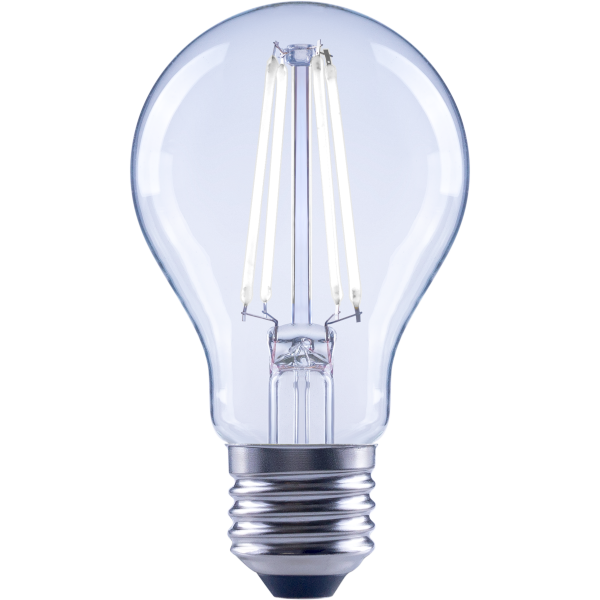 LED 6.5W A19 - White Filament Bulb - Dimmable