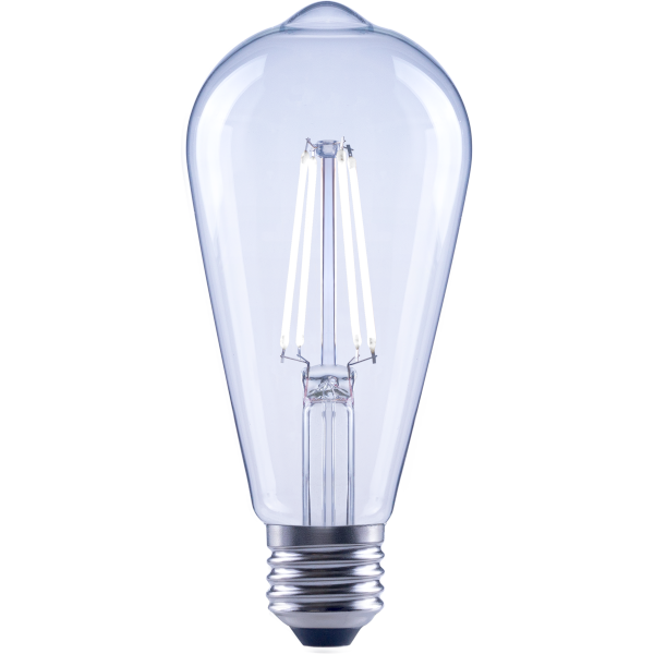 LED 6.5W ST19 Vintage - White Filament Bulb - Dimmable