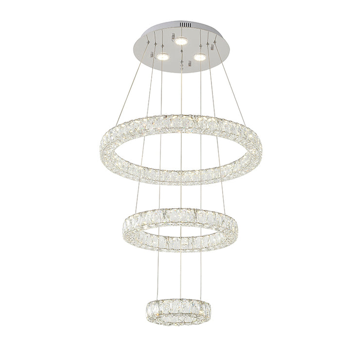 Chrome Crystal Chandelier (DIN05) by Bethel