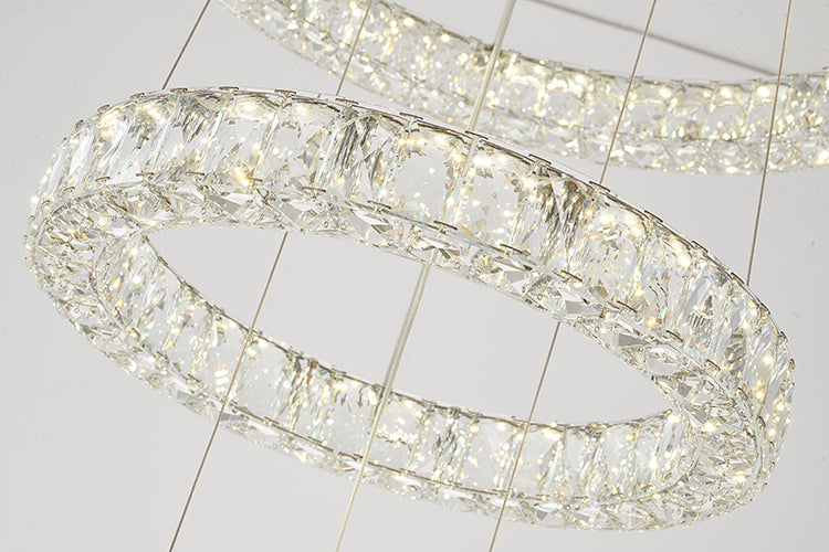 Chrome Crystal Chandelier (DIN05) by Bethel - view 2