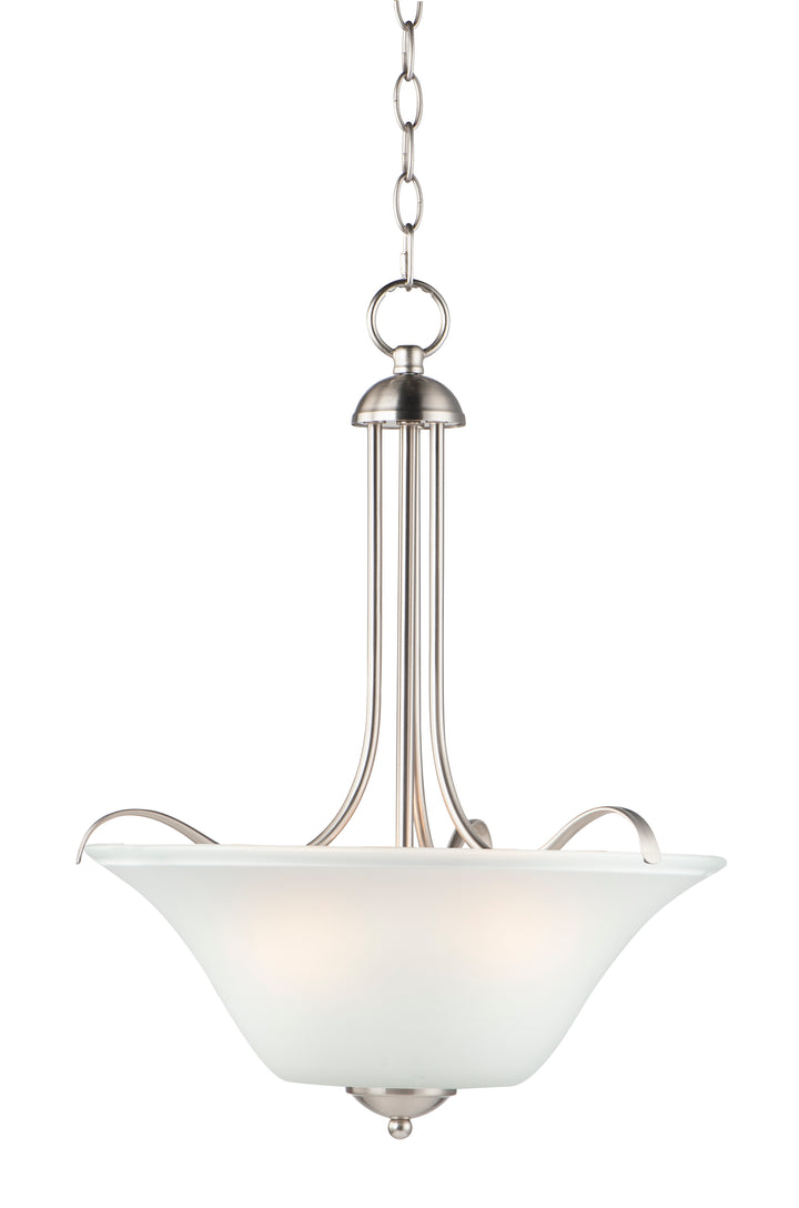 Vital 3-Light Pendant Satin Nickel