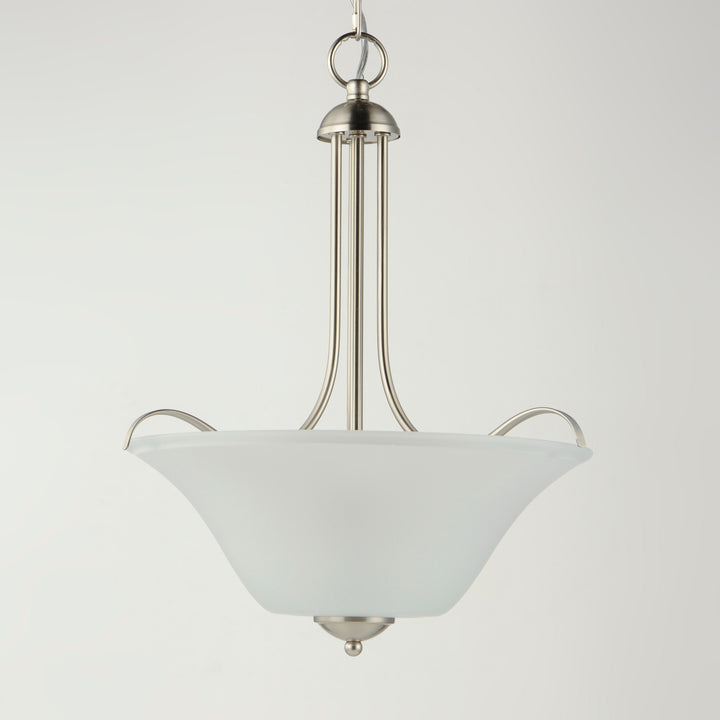 Vital 3-Light Pendant Satin Nickel alternate view