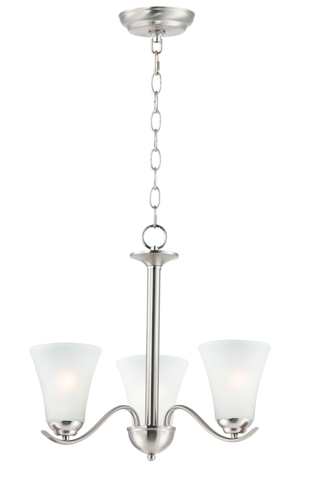 Vital Chandelier Satin Nickel
