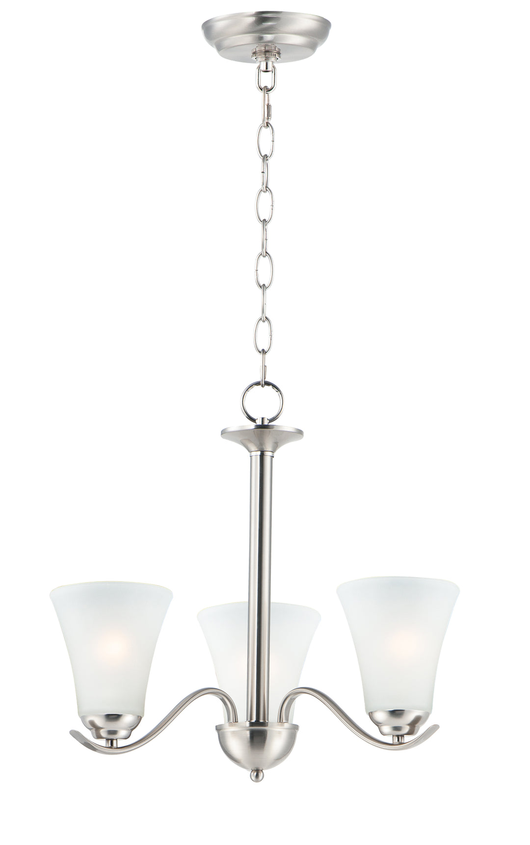Vital Chandelier Satin Nickel