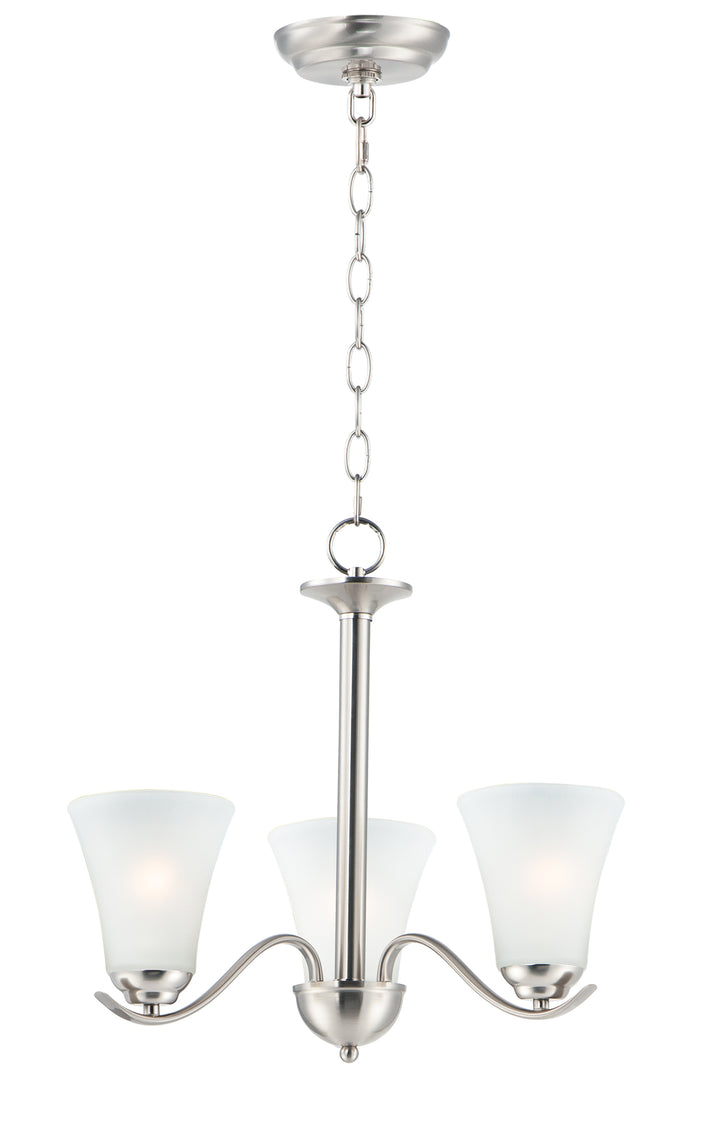 Vital Chandelier Satin Nickel