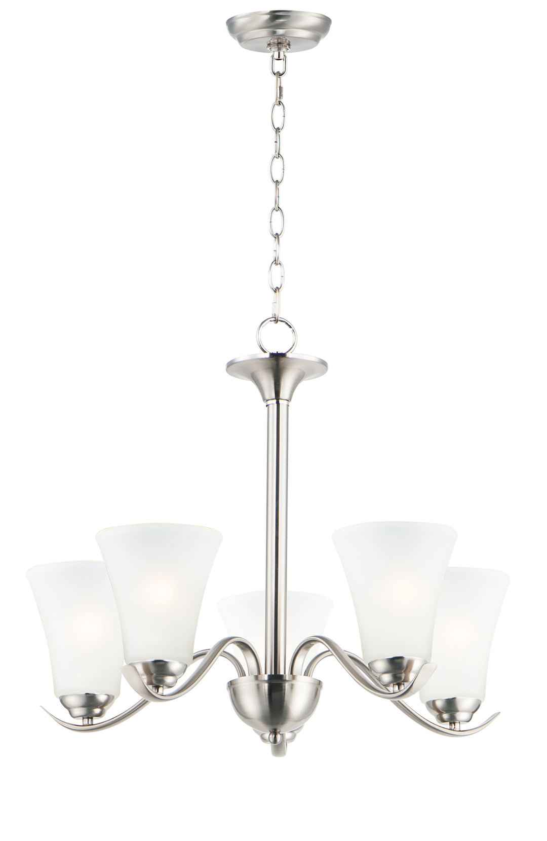 Vital Chandelier Satin Nickel