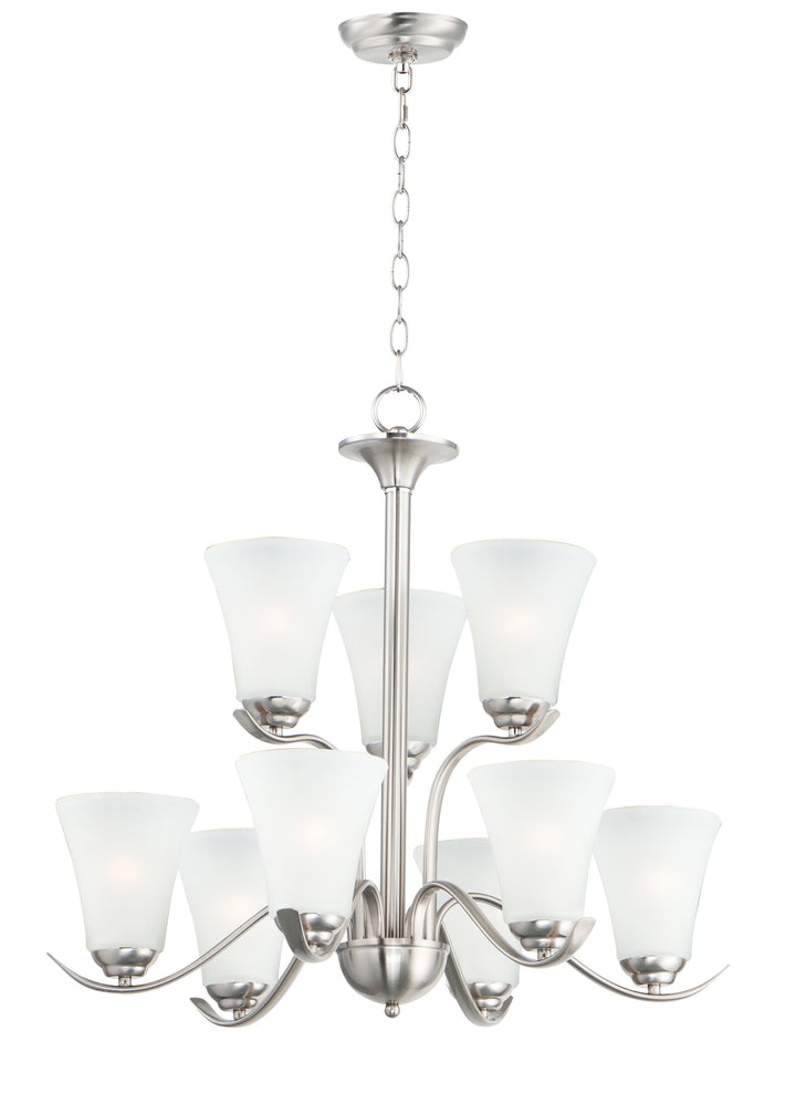 Vital Chandelier Satin Nickel